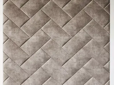 Wall Panel Decoration 3d model Low-poly 3D model