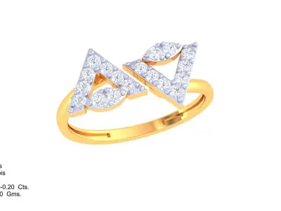  Women Ring MTL 3dm STL OBJ FBX Details 3D print model 82
