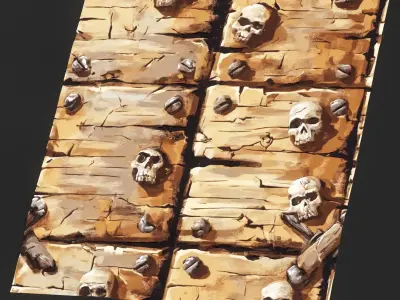 Stylized Wood Seamless Texture  Texture