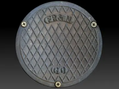 FP and M Utility Cover 3D model
