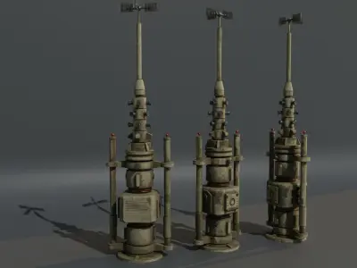 Star Wars Moisture Vaporator 3D model