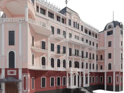 city building 8 3D model