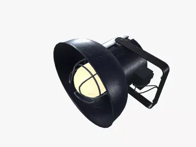 Industrial lamp 3D model