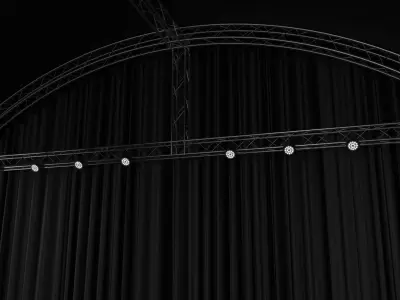 Concert Stage 7 3D model