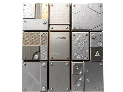 Modern Industrial Texture Panel model pack Texture