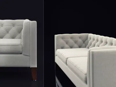 Fog Kendall Sofa 3D model