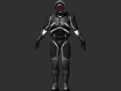 Droid ZB2045 3D print model