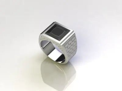  Brick Ring 3D print model