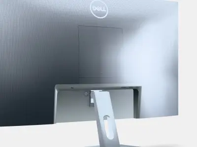 238 Dell S2421H Style Low-poly 3D model