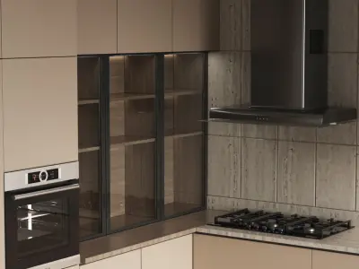 Kitchen 061 3D model