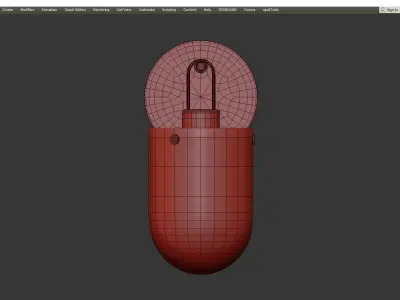 SIVAN WALL SCONCE Low-poly 3D model