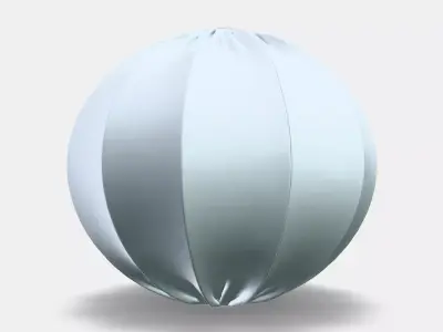 REGNSKUR Pendant lamp shade Low-poly 3D model