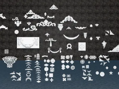 Architectural models collection 3D model