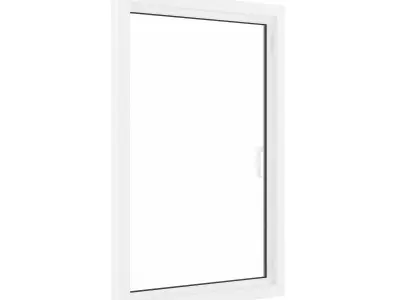 White Window 16 3D model