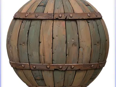 Stylized Wood Seamless Texture Texture purchase
