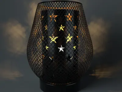 Candle holder 3D model