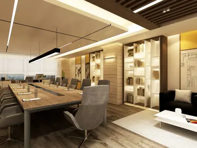 OFFICE INTERIOR-2 3D model