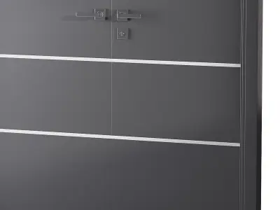 MODERN INTERIOR DOOR 12-1 3D model