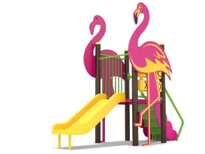 Mini Playground Low-poly 3D model buy
