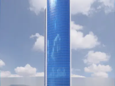 Parametric Building 1c5 3D model