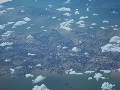 Bishkek Kyrgyzstan City Landscape 3D Model 3D model