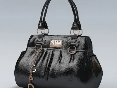 Ladies Hand Bag 02 3D model