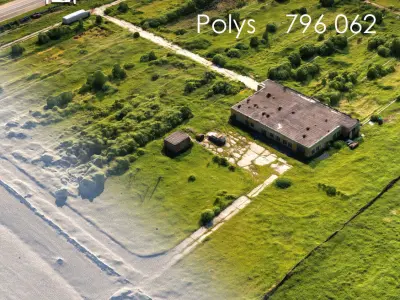 Aerial scan  1 3D model