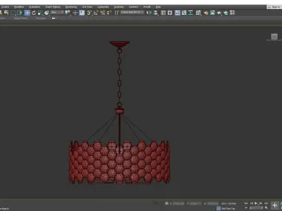 HONIG chandelier Low-poly 3D model