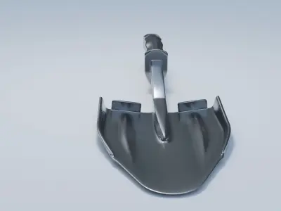 Garden Shovel 3D print model