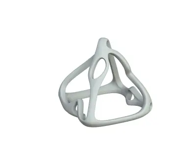 SciFi Cube Object No 62722 Low Poly Shape Low-poly 3D model
