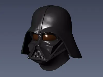 Darth Vader fullscale mask 3D print model