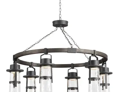 Balthus ceiling light  3D model