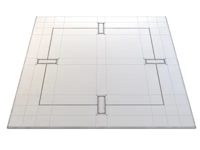 Space Station Floor - Medium 3D model