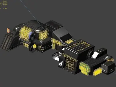 Titan-Small Base Bar - Repair Shop 3D model