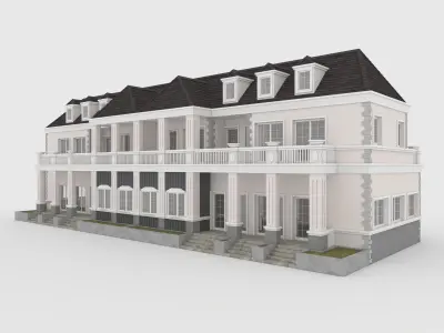 Villa 2 house 3D model