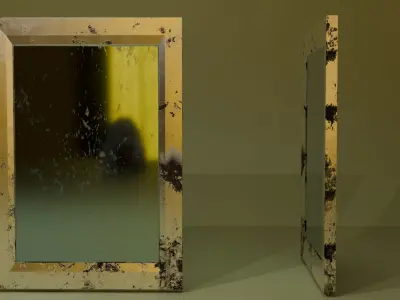 Broken Mirror Free 3D model
