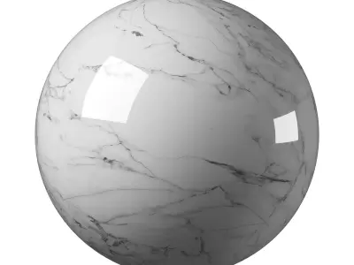 White Marble Carrara Classic Porcelain Tile 37 Texture