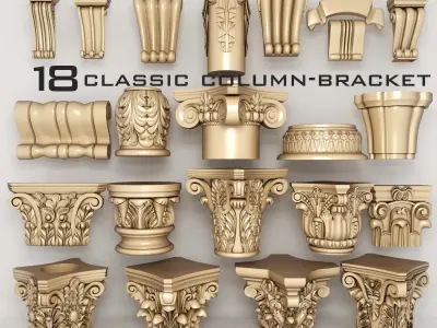 Decorative Collection 3D Model Pack