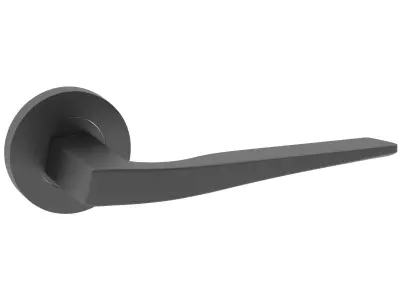 Zoo Hardware Rosso Maniglie Lyra Matt Black 3D model