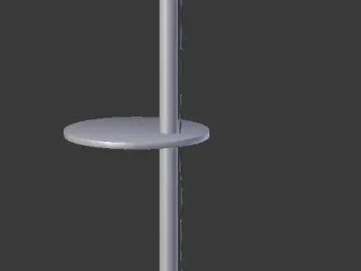 Floor  Lamp Unicast Oldschool 3D model