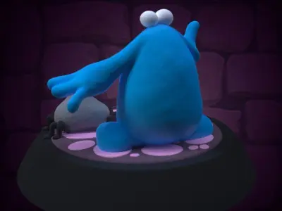 The trap door 3D print model