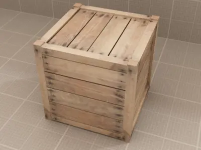 Destructible Props Pack Low-poly 3D model