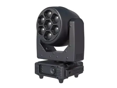 Moving Light stl - DOLEUB SIDE SHAKING HEAD  3D print model