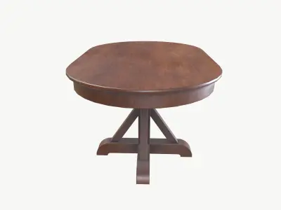 Dining table Low-poly 3D model get