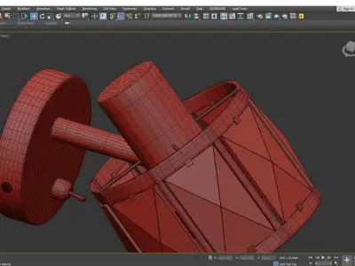 Globo Kris Low-poly 3D model