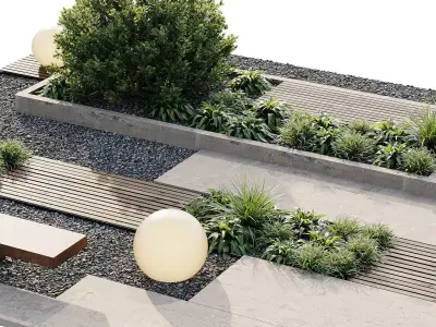Entrance group 4 3D model