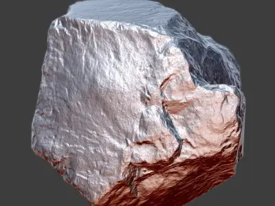 Dacota Stone Low-poly 3D model