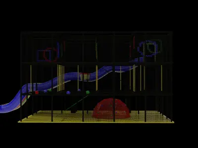 leisure park 3D model