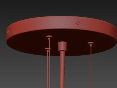 Tria Hanging lamp by Almerich 3D model