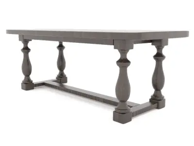 classic coffee table  Free 3D model